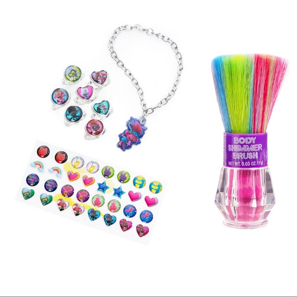 Trolls Accessory Set & Body Shimmer Brush